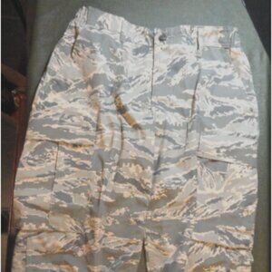 USGI ABU TIGER STRIPE WINTER USAF AIR FORCE UTILITY sz10/X-SHORT PANTS
